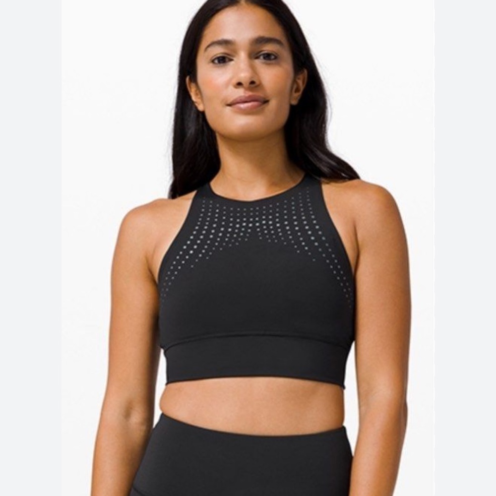 Lululemon reflective longline energy bra